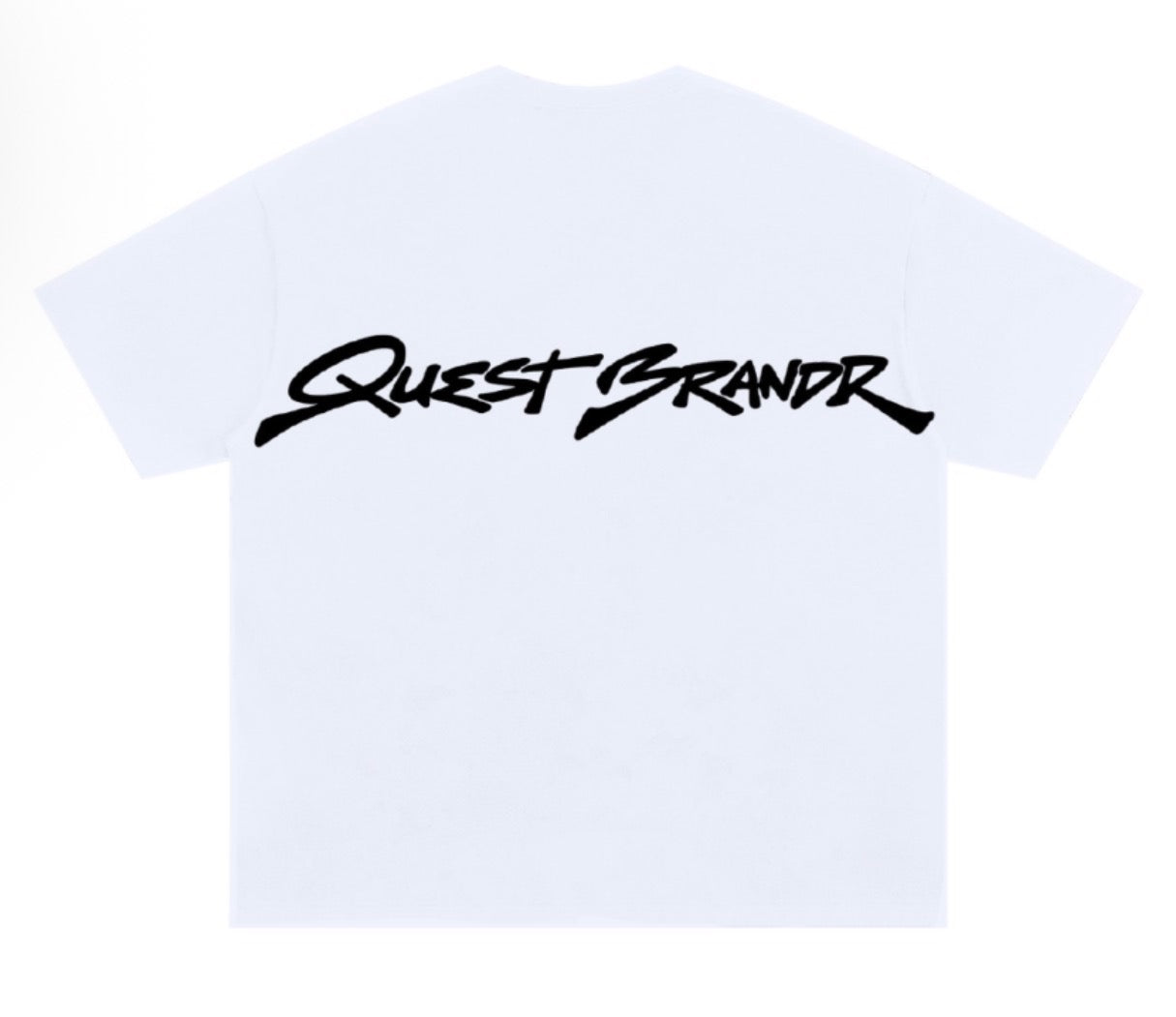 QuestBrandd White Cotton T-Shirt